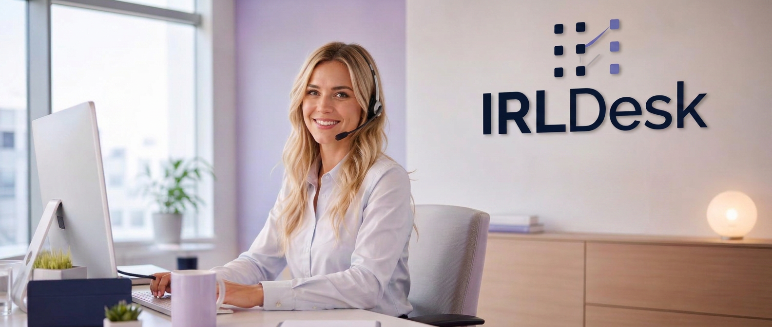IRL Desk advisor supporting a B2B event buying engagement